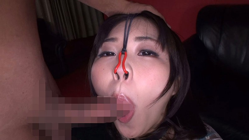 鼻フックAVの画像-豚鼻FUCK-7